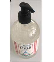 Gel igienizzante mani 500 ml. con dispenser